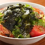 Yakiniku Hausu Daishougun - わさび海苔サラダ