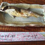 そばっ喰ひ - 子持鮎の囲炉裏焼（予約限定）