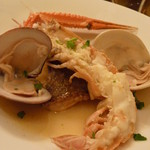 ボッテガ ディ タカマッツオ - 真鯛とスカンピの魚介ソース