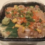 釧路丼丸 - バラ丼 シャリ大盛