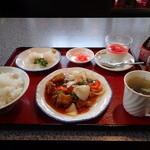 チャイニーズレストラン 美華 - 酢豚セット