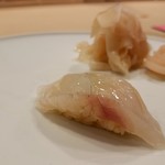 すし人　酒伊 - 鯒(こち)