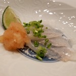 すし人　酒伊 - 穴子お刺身