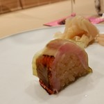 すし人　酒伊 - 金目鯛バッテラ