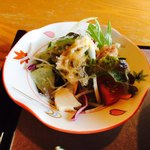 Makoto Zushi - ランチ  サラダ
