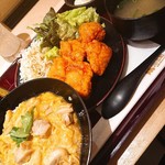鶏三和 - 名古屋コーチン親子丼 鶏南蛮御膳