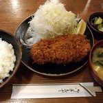 とん清 - とんかつ（ロース）定食