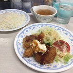 キッチン岡田 - スープ、ご飯