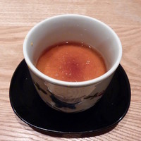 日本料理　かこみ - 2011年12月　蟹茶碗蒸し（上からの写真）