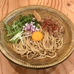 銀界拉麺 - 合鴨の汁なし