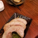 もつ焼き もつ鍋 亀戸 京もつ - あぶら、塩、1皿4枚