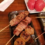 もつ焼き もつ鍋 亀戸 京もつ - たん、つくね