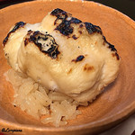 御料理 寺沢 - とら河豚の白子焼に赤酢の舎利