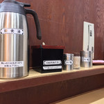 そばの神田 東一屋 - コンディメンツ。