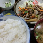 佐野和洋食店 - 牛肉焼肉定食