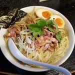 塩そば専門店 桑ばら - 冷やし地鶏タタキ山椒の塩そば