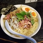 塩そば専門店 桑ばら - 冷やし地鶏タタキ山椒の塩そば