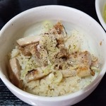 塩そば専門店 桑ばら - 塩かけそば定食