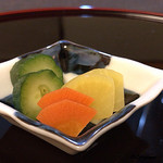 御料理 寺沢 - 香の物