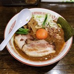 新潟長岡らぁめん 安ざわ食堂 - ぶっかけマニばらざわカレー麺