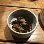 破竹と昆布の煮物