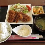 お食事処 海音 - 魚フライ定食600円税込