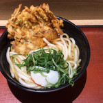 麺家大阪みどう - かき揚げうどん ¥450- (2019/06/14)