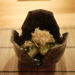 かぎや - 新とり菜の煮浸し