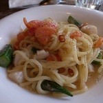 PASTAVOLA - おくらとトマト20111228
