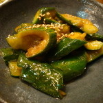 鳥一筋 となり - キュウリ（ラー油がgood！）