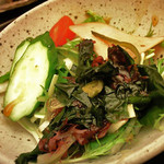 里湯昔話・雄山荘 - 海藻サラダ