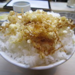 たまご天ごはん大盛り