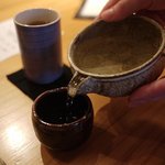 かぎや - 頂いたのは”杉勇”すっきりとした味わいの日本酒