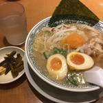 丸源ラーメン 尾張旭店 - 味玉肉そば