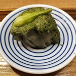 自然派中華 クイジン - 桜海老と脱皮海老入りクリーミー冷やし豆乳担々麺セット　点心　ヨモギとわらびの焼売 さや大根添え