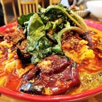 自然派中華 クイジン - 大黒政宗の酒粕と猪肉とピリ辛味噌ラーメン  超辣　