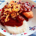 カレーのちから - 玉ねぎルー＋チキンカツ