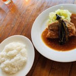 フィッシャーマンズワーフ - ヒナ鶏のソテー オリジナル和風ソース