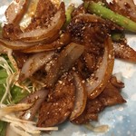 むつ五郎 - モツ炒め