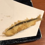 天婦羅 天良 - 稚鮎の天ぷら