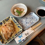 Hanamura - 鯵の酢漬け、里芋と野菜の煮物【2019.6】