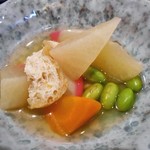 Sakeyama Masuo Shouten - 「特製朝定食」の本日の煮物