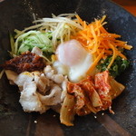 千舟屋 - ビビンバ風冷麺～キムラ君バージョン～800円