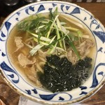 うどん小屋 柔製麺 - 油かすうどん