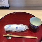 Kuruma Ebi Senka Tempura Te Issoku - テーブルのスタートセット