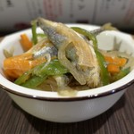 おかげさま - 豆鯵？の南蛮漬け