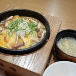 オリーブチャオ - 天津炒飯とスープ