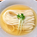 手打ちうどん円清 - 焙煎乾燥煮干し冷やかけ(土曜限定)