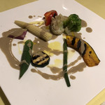 タヴォロッツァ - 旬の野菜のオーブン焼き"バーニャカウダ" ピエモンテ風アンチョビソース