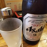 らーめん専門 和海 - 瓶ビール＠500